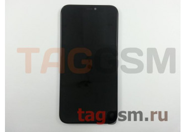 Дисплей для iPhone 11 + тачскрин черный, оригинал (заменено стекло)