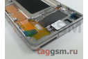 Дисплей для Samsung  SM-G973 Galaxy S10 + тачскрин + рамка (белый), ОРИГ100%