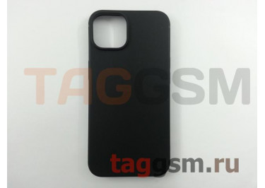 Задняя накладка для iPhone 14 (силикон, ультратонкая, матовая, черная (Fascination series)) HOCO