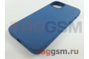 Задняя накладка для iPhone 13 (силикон, поддержка MagSafe, синяя (iCoat)) K-Doo