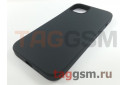 Задняя накладка для iPhone 13 (силикон, поддержка MagSafe, черная (iCoat)) K-Doo