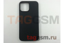 Задняя накладка для iPhone 13 Pro Max (силикон, поддержка MagSafe, черная (iCoat)) K-Doo