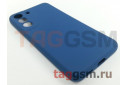 Задняя накладка для Samsung S901B Galaxy S22 5G(2022) (силикон, с защитой камеры, синий кобальт (Full Case)), ориг