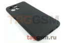 Задняя накладка для Huawei Honor X8 (силикон, с защитой камеры, черная (Full Case)), ориг