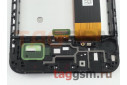 Дисплей для Samsung  SM-A135 / A137 / M135 Galaxy A13 (2022) / A13 4G (2022) / M13 (2022)  + тачскрин + рамка (черный), ОРИГ100%