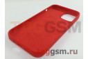 Задняя накладка для iPhone 14 (силикон, красная (Full Case))