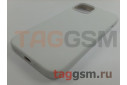 Задняя накладка для iPhone 14 Plus (силикон, белая (Full Case))