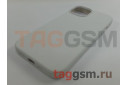 Задняя накладка для iPhone 14 (силикон, белая (Full Case))