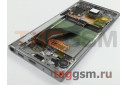 Дисплей для Samsung  SM-N970 Galaxy Note 10 + тачскрин + рамка (аура серебро), ОРИГ100%