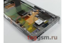 Дисплей для Samsung  SM-N970 Galaxy Note 10 + тачскрин + рамка (аура серебро), ОРИГ100%
