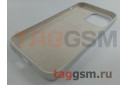 Задняя накладка для iPhone 14 Pro Max (силикон, белая (Full Case))