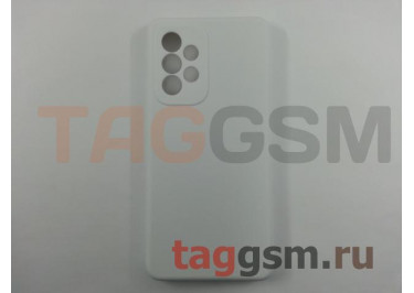 Задняя накладка для Samsung A53 5G / A536 Galaxy A53 (2022) (силикон, белая (Full Case)) Faison