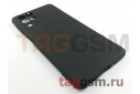 Задняя накладка для Samsung M53 / M536 Galaxy M53 (2022) (силикон, матовая, черная (Soft Matte)) Faison