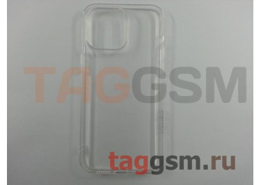 Задняя накладка для iPhone 14 Pro Max (силикон, прозрачная) Faison
