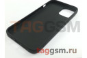 Задняя накладка для iPhone 14 (силикон, матовая, черная (Soft Matte)) Faison