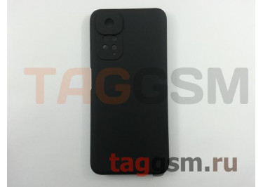 Задняя накладка для Xiaomi Note 11S 4G (силикон, черная (Full Case)) Faison
