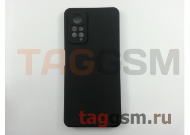 Задняя накладка для Xiaomi Note 11 Pro 4G (силикон, черная (Full Case)) Faison