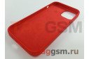 Задняя накладка для iPhone 14 (силикон, красная (Full Case)) Faison