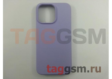 Задняя накладка для iPhone 14 Pro Max (силикон, фиолетовая (Full Case)) Faison