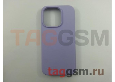 Задняя накладка для iPhone 14 Pro (силикон, фиолетовая) Faison