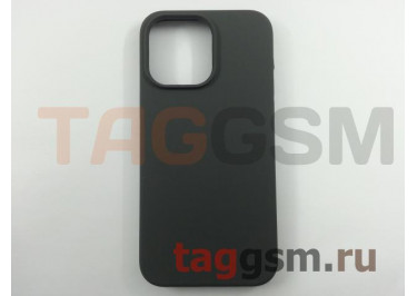 Задняя накладка для iPhone 14 Pro Max (силикон, серая (Full Case)) Faison