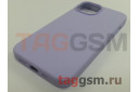 Задняя накладка для iPhone 14 (силикон, фиолетовая (Full Case)) Faison