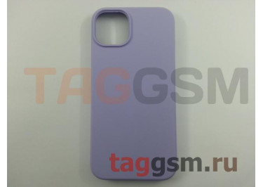 Задняя накладка для iPhone 14 Plus (силикон, фиолетовая (Full Case)) Faison
