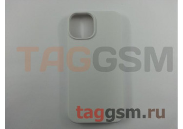 Задняя накладка для iPhone 14 (силикон, белая) Faison