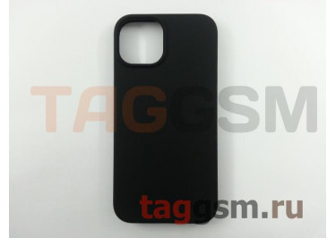 Задняя накладка для iPhone 14 (силикон, черная (Full Case)) Faison