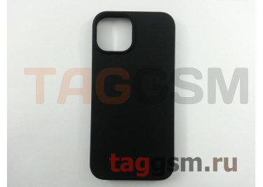 Задняя накладка для iPhone 14 (силикон, черная) Faison