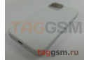 Задняя накладка для iPhone 14 (силикон, белая (Full Case)) Faison