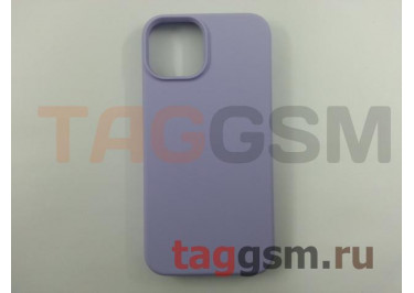 Задняя накладка для iPhone 14 (силикон, фиолетовая) Faison