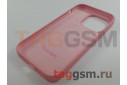 Задняя накладка для iPhone 14 Pro (силикон, розовая (Full Case)) Faison