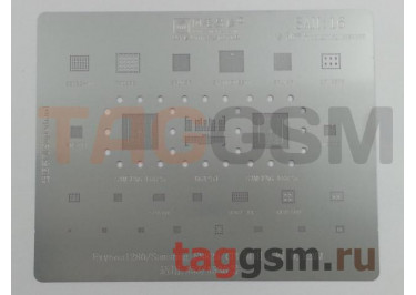 Трафарет BGA для Samsung Exynos 1280 / Samsung E8825 CPU / A53 / A536 (SAM:16) AMAOE