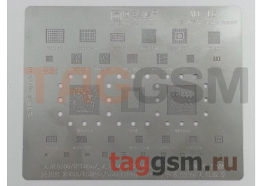 Трафарет BGA для Xiaomi 8100 MT6895Z / 9000 MT6983Z CPU / K50 / K50 Pro / Note 11 Pro / 11 Pro Plus / 12 Pro (MI:16) AMAOE