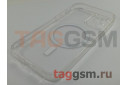 Задняя накладка для iPhone 12 (прозрачная, с магнитом, с защитой камеры) MagSafe