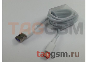 Кабель USB - Type-C (в коробке) (1м) белый, для Huawei