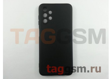 Задняя накладка для Samsung A13 / A135F Galaxy A13 (2022) (силикон, с защитой камеры, черная (Full Case))