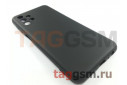 Задняя накладка для Samsung A13 / A135F Galaxy A13 (2022) (силикон, с защитой камеры, черная (Full Case))
