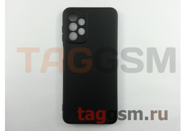 Задняя накладка для Samsung A23 / A235 Galaxy A23 (2022) (силикон, с защитой камеры, черная (Full Case))