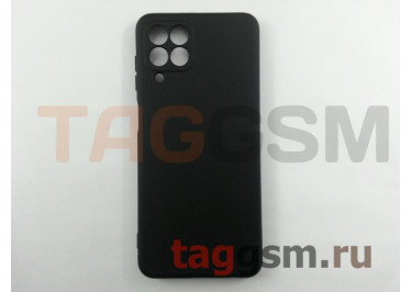 Задняя накладка для Samsung M336B Galaxy M33 5G (силикон, с защитой камеры, черная (Full Case))