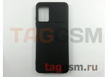 Задняя накладка для Xiaomi Poco M4 5G (силикон, черная (Full Case))