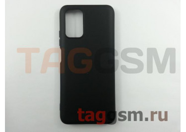 Задняя накладка для Xiaomi Poco M5s (силикон, черная (Full Case))