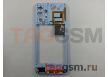 Средняя часть корпуса для Samsung SM-A235 Galaxy A23 4G (2022) (голубой)