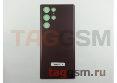 Задняя крышка для Samsung SM-S908 Galaxy S22 Ultra 5G (бургунди), ориг