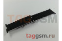 Ремешок для Apple Watch 42mm / 44mm / 45mm / 49mm (силикон, Ocean band. рифленый, белый / черный)