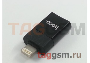 Переходник Lightning - USB (OTG) (черный) HOCO, UA17