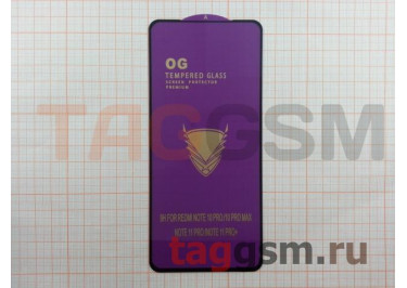 Пленка / стекло на дисплей для XIAOMI Redmi Note 11 Pro / 12T / 12T PRO (Gorilla Glass) 9D (черный) OG PREMIUM, техпак