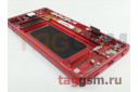 Дисплей для Samsung  SM-G975 Galaxy S10 Plus + тачскрин + рамка (красный), ОРИГ100%