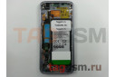 Дисплей для Samsung  SM-G935F Galaxy S7 Edge + тачскрин + рамка + АКБ (черный), ОРИГ100%